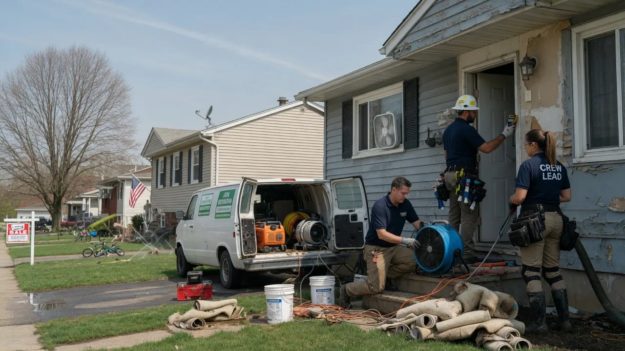 Flood Cleanup in Essex Fells, NJ near me